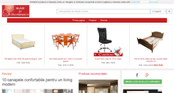 Desktop Screenshot of mobilasidecoratiuni.ro